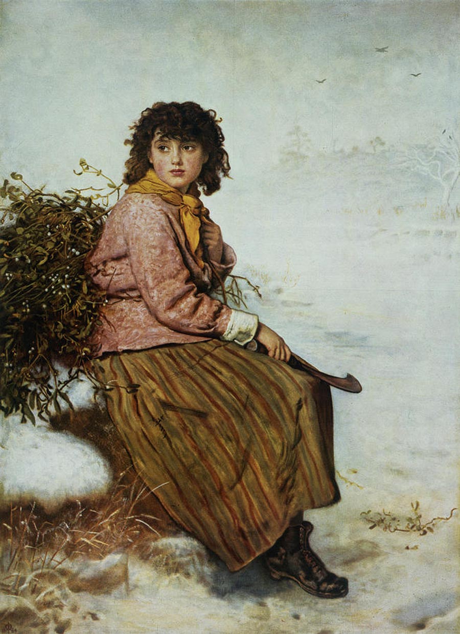 Millais The Mistletoe Gatherer